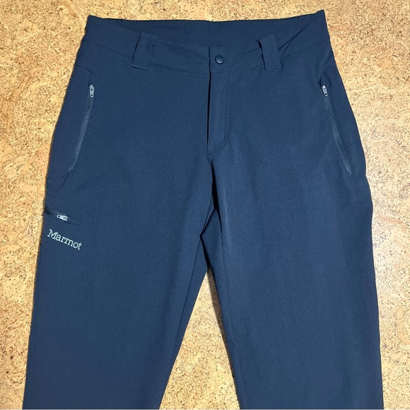 Marmot Women’s Scree Soft Shell Water Repellent Hiking Outdoor Pants Sz 6 Short - Picture 10 of 16
